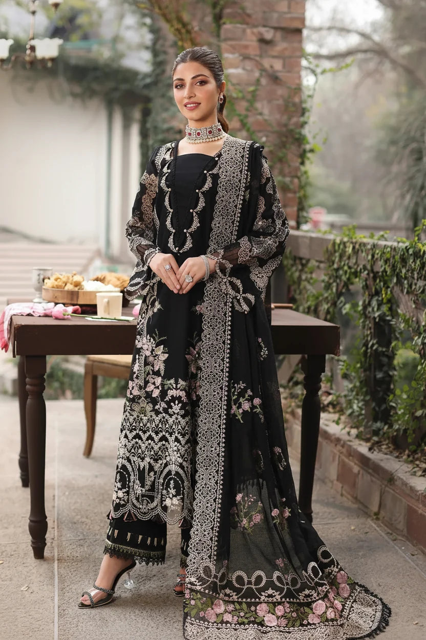 3 Piece - Unstitched Fully Embroidered Preminum Lawn Fabric