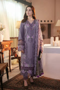 3 Piece - Unstitched Fully Embroidered Lawn Fabric